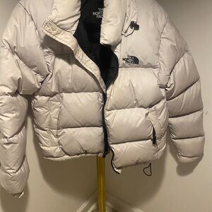 The North Face Jacket in White and Black